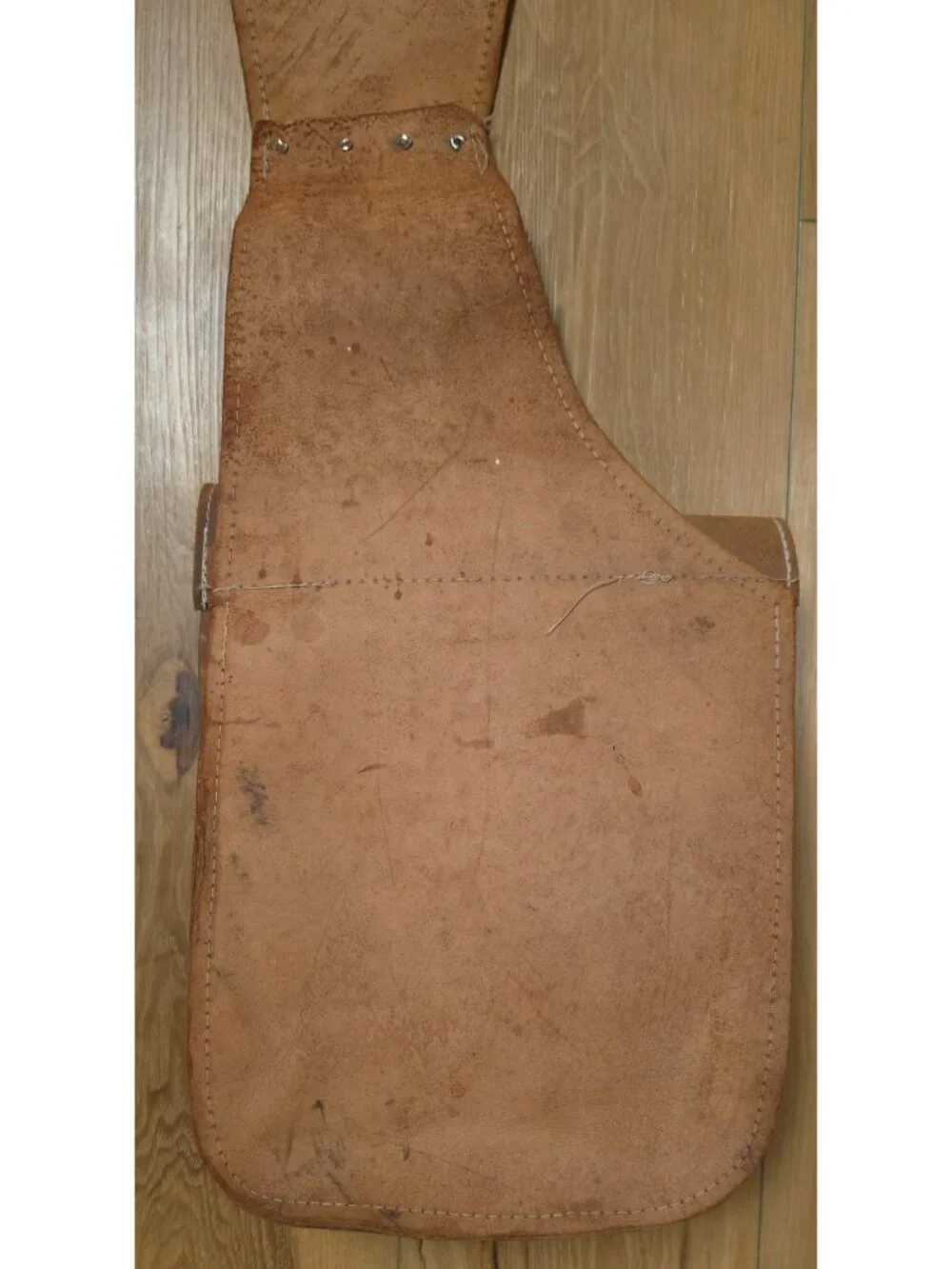 VTG Suede Leather Western Cowboy Biker Horse Motorcycle Throwover Saddle Bags